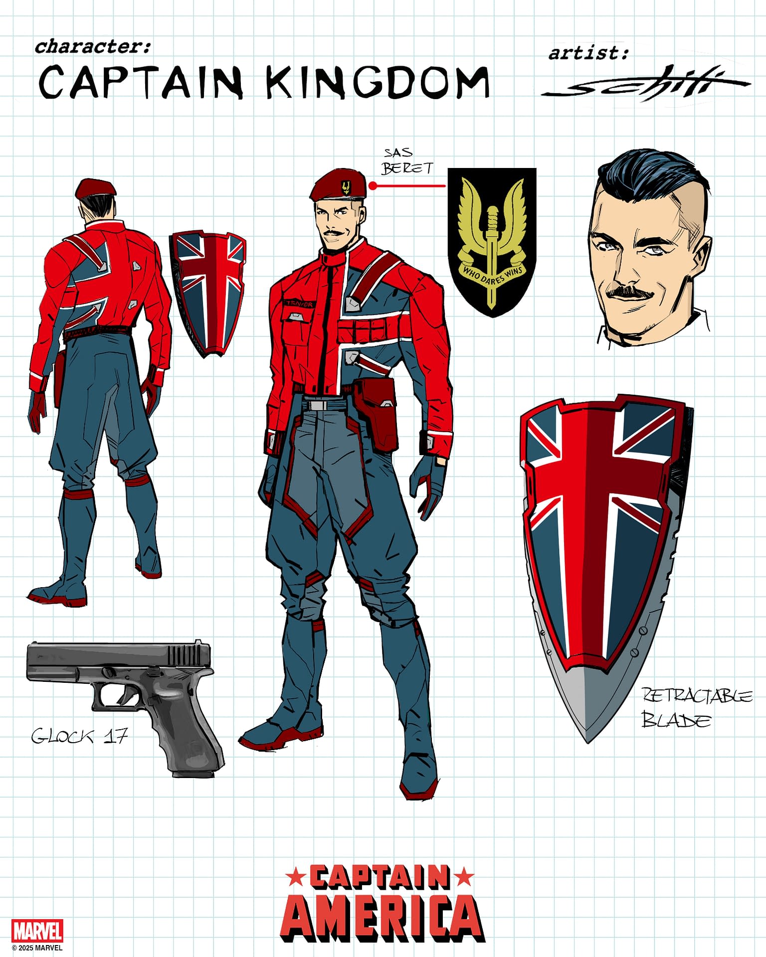 Captain Kingdom & Captain France Join Marvel's Captain America