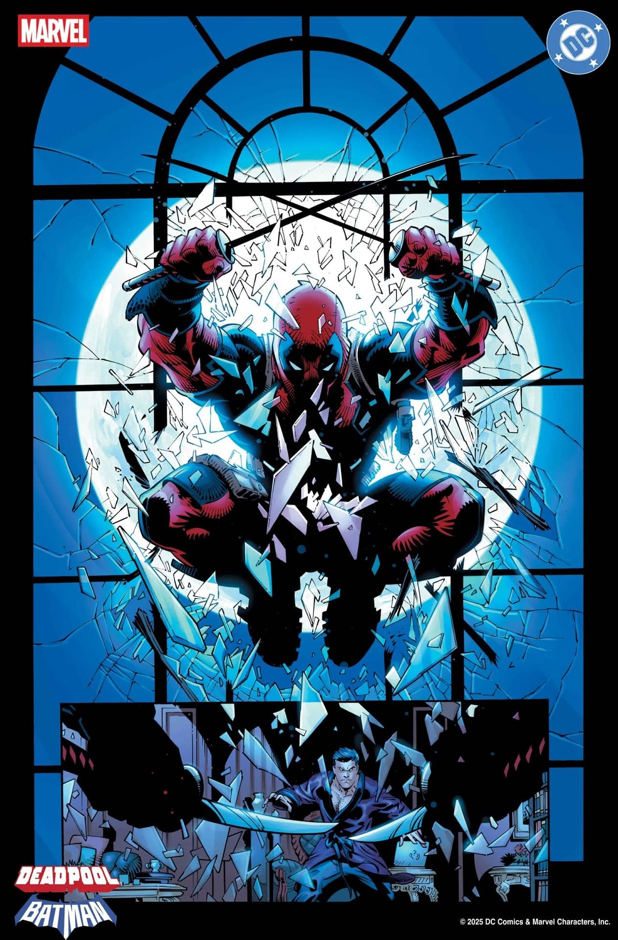 More Marvel/DC Deadpool/Batman Pages, And Greg Capullo's Pencils