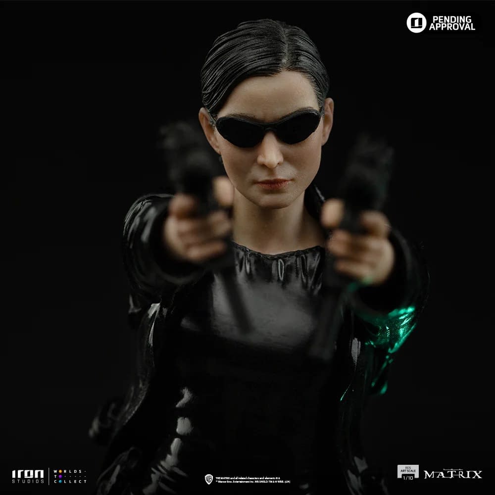Return to the Matrix with Iron Studios New Trinity 1/10 Statue 