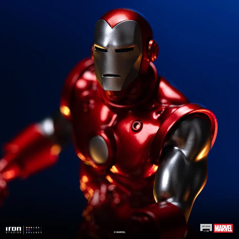 Iron Studios Reveals Limited Iron Man Silver Centurion Statue 