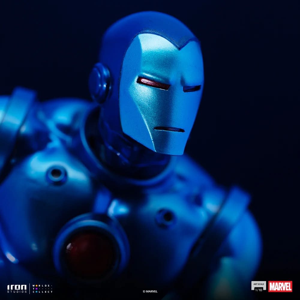 Limited Edition Stealth Suit Iron Man Statue Arrives from Iron Studios