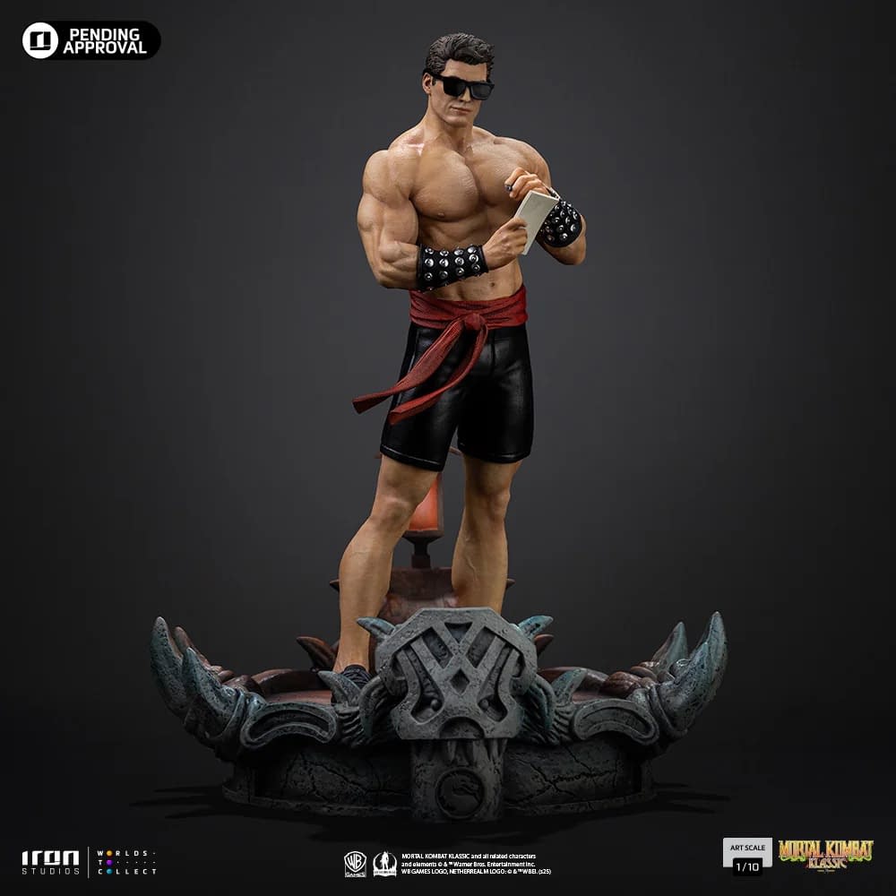Johnny Cage Enters the Fight with New 1/10 Mortal Kombat Statue 