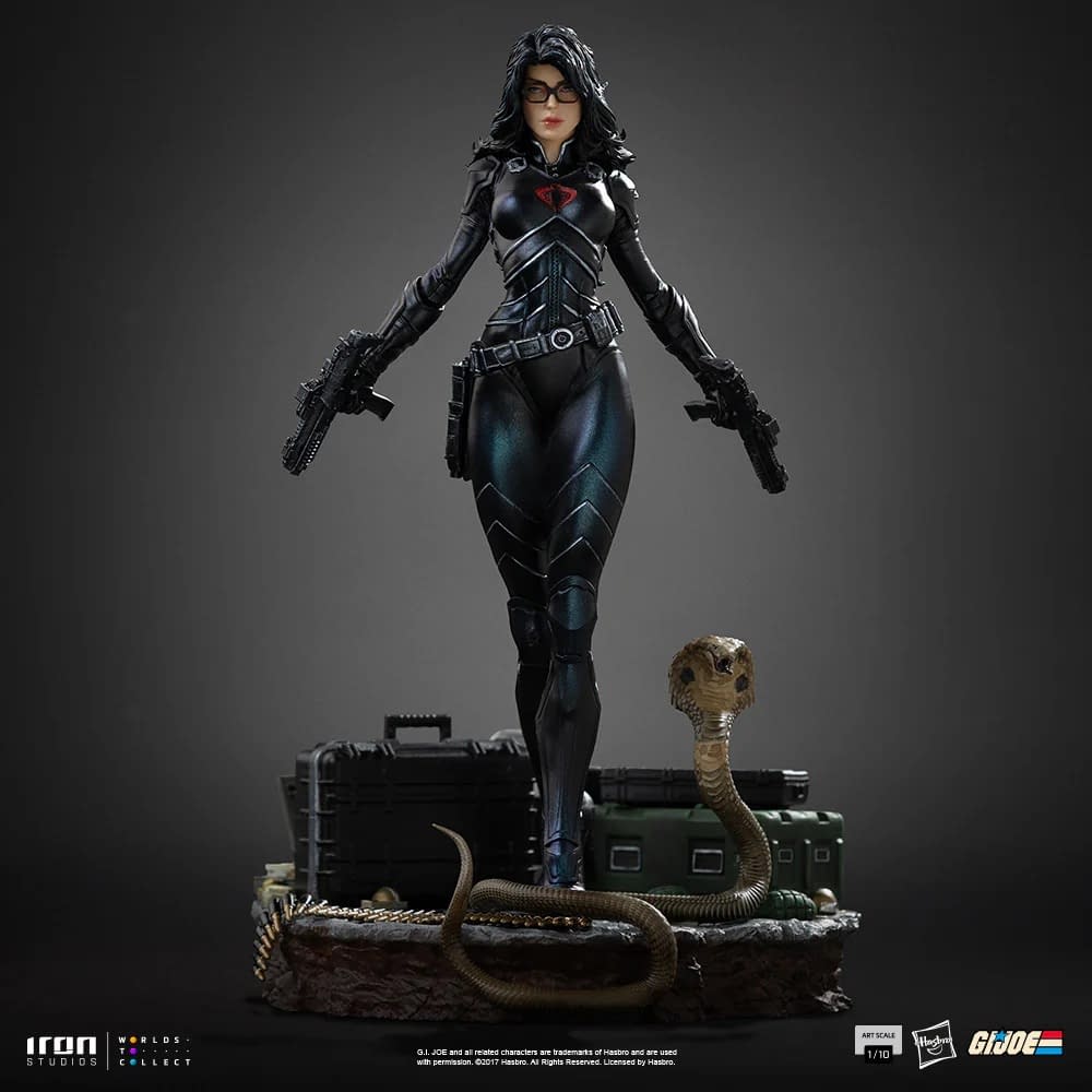 Cobra Rises with Iron Studios New G.I. Joe Baroness 1/10 Statue 