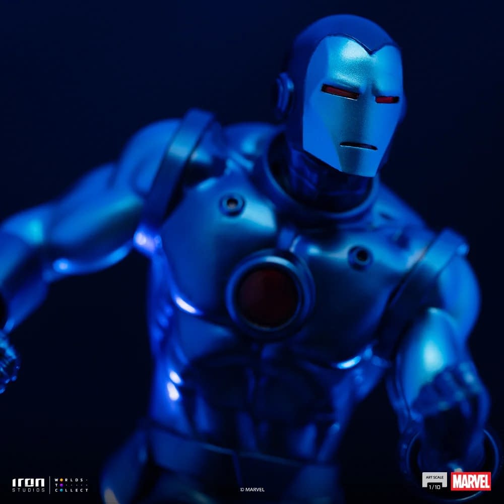 Limited Edition Stealth Suit Iron Man Statue Arrives from Iron Studios