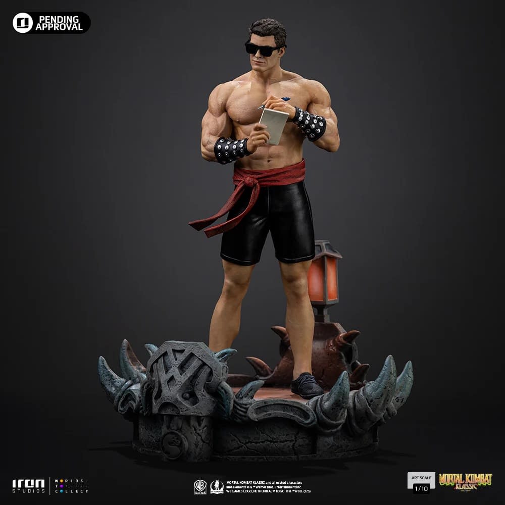 Johnny Cage Enters the Fight with New 1/10 Mortal Kombat Statue 