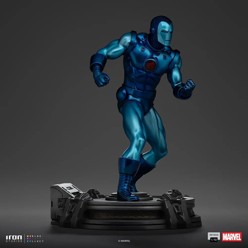 Limited Edition Stealth Suit Iron Man Statue Arrives from Iron Studios