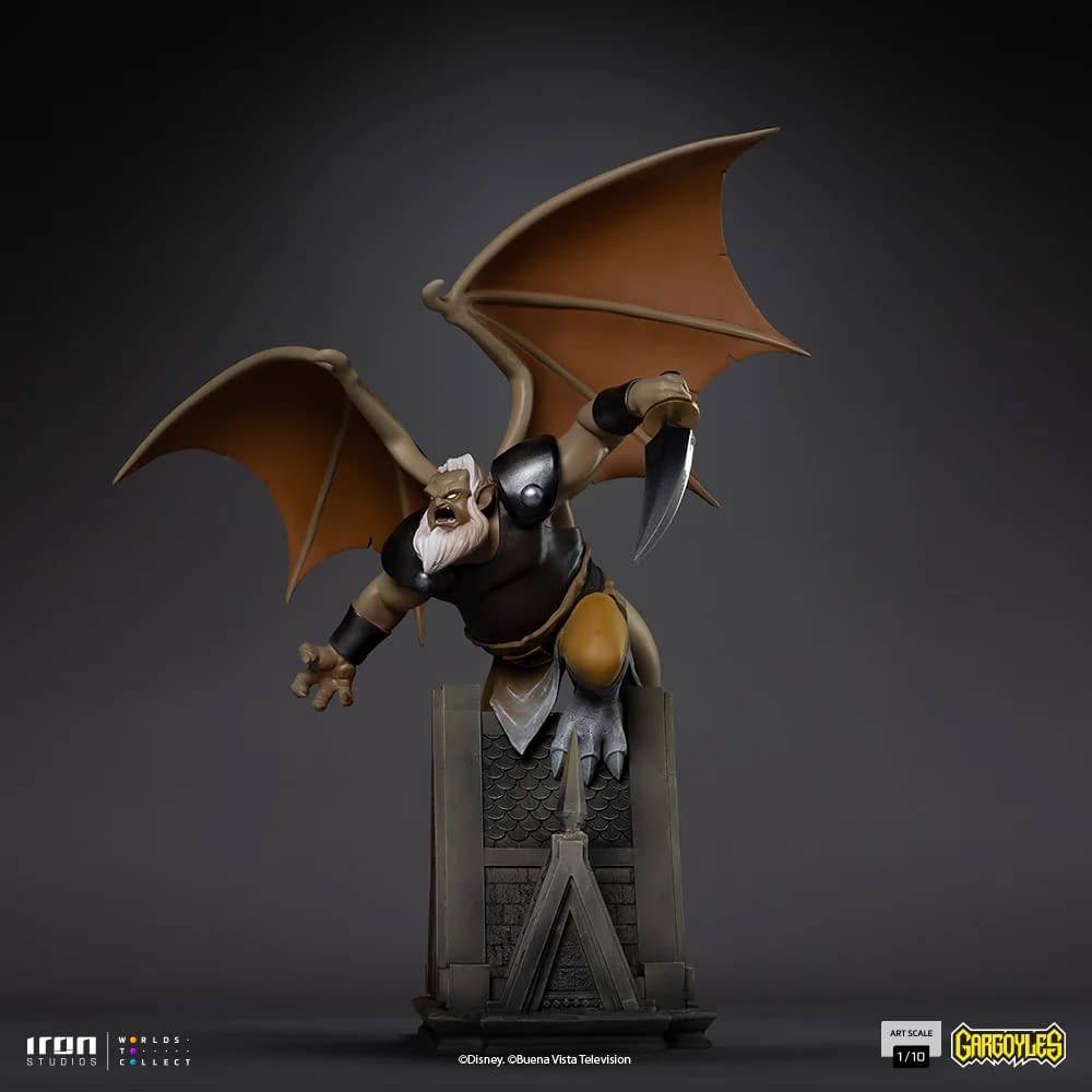 Hudson Joins Iron Studios 1/10 Art Scale Gargoyles Collection 