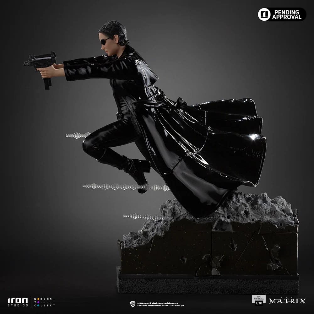 Return to the Matrix with Iron Studios New Trinity 1/10 Statue 