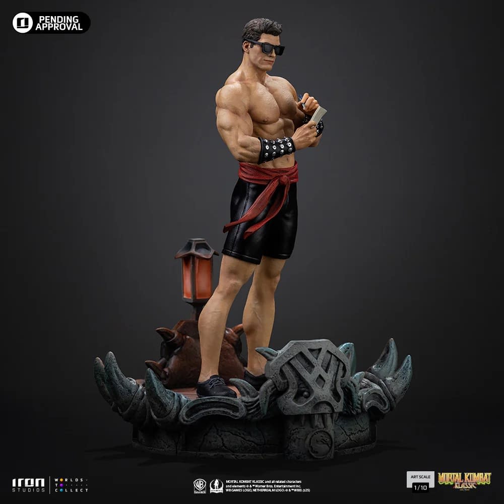Johnny Cage Enters the Fight with New 1/10 Mortal Kombat Statue 