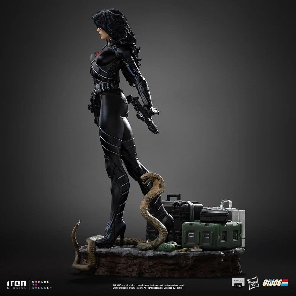 Cobra Rises with Iron Studios New G.I. Joe Baroness 1/10 Statue 