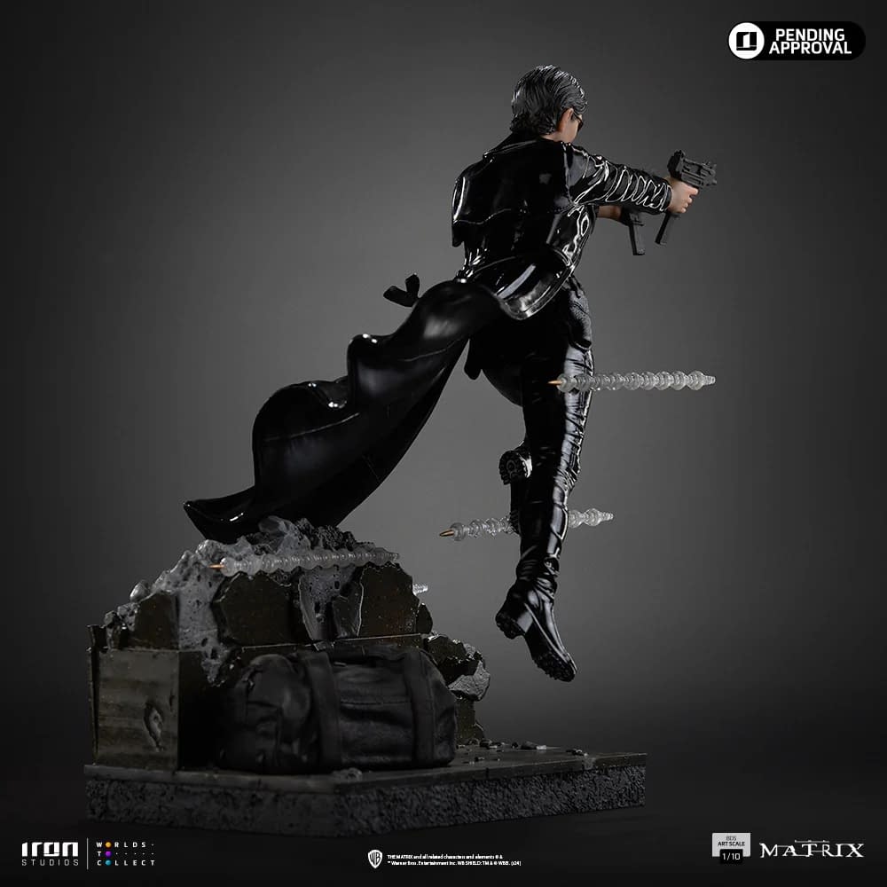 Return to the Matrix with Iron Studios New Trinity 1/10 Statue 
