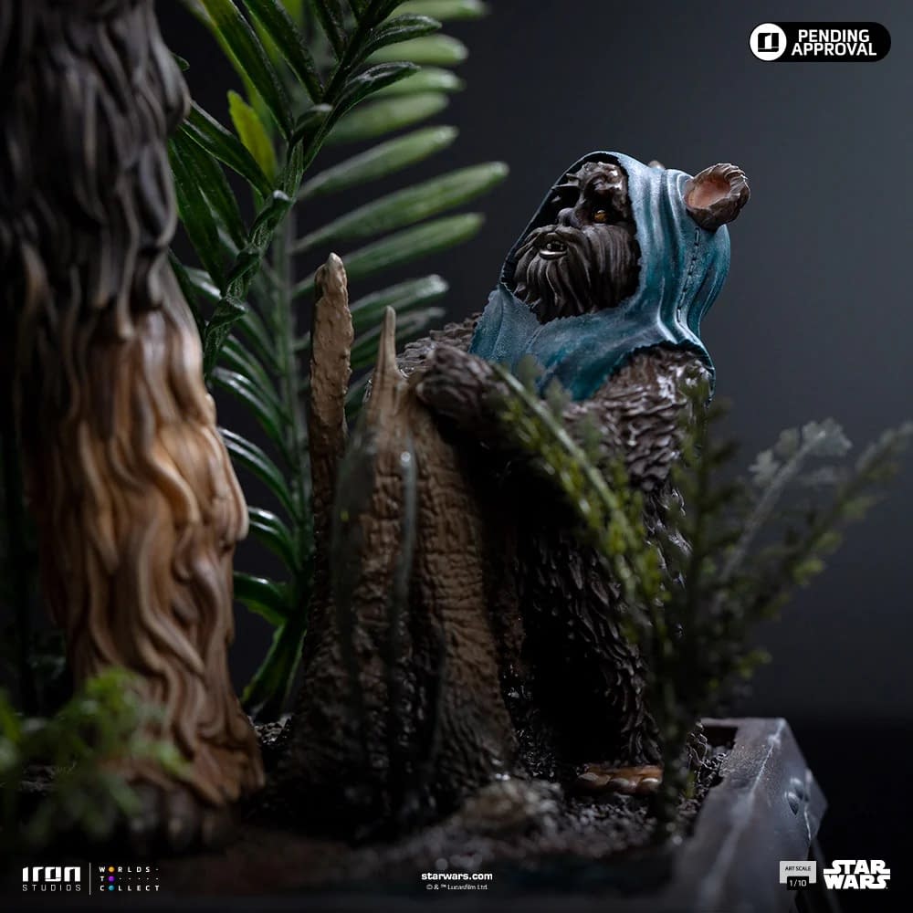 Return to Endor with Iron Studios New Star Wars Chewbacca Statue
