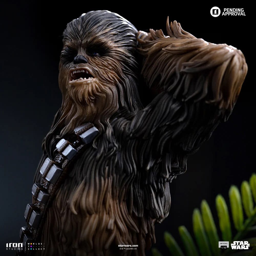 Return to Endor with Iron Studios New Star Wars Chewbacca Statue