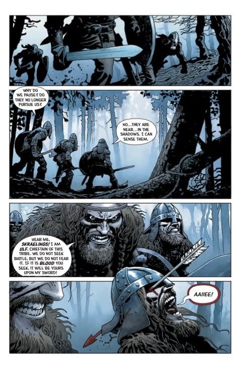 Interior preview page from Viking Moon #1