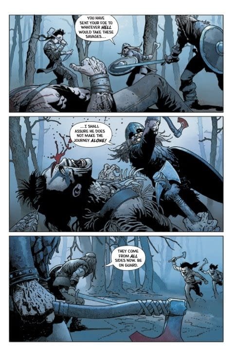 Interior preview page from Viking Moon #1