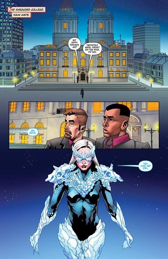 Interior preview page from Cold Witch: A Tale of the Shrouded College #5