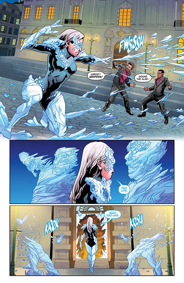 Interior preview page from Cold Witch: A Tale of the Shrouded College #5