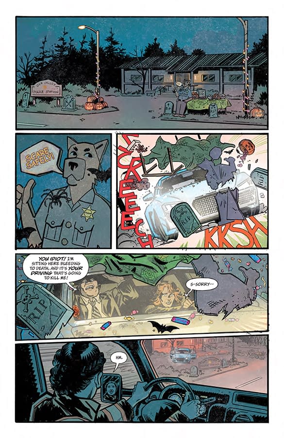 Interior preview page from Exquisite Corpses #5