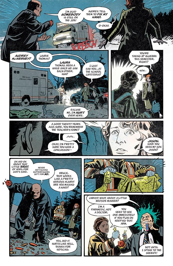 Interior preview page from Exquisite Corpses #5