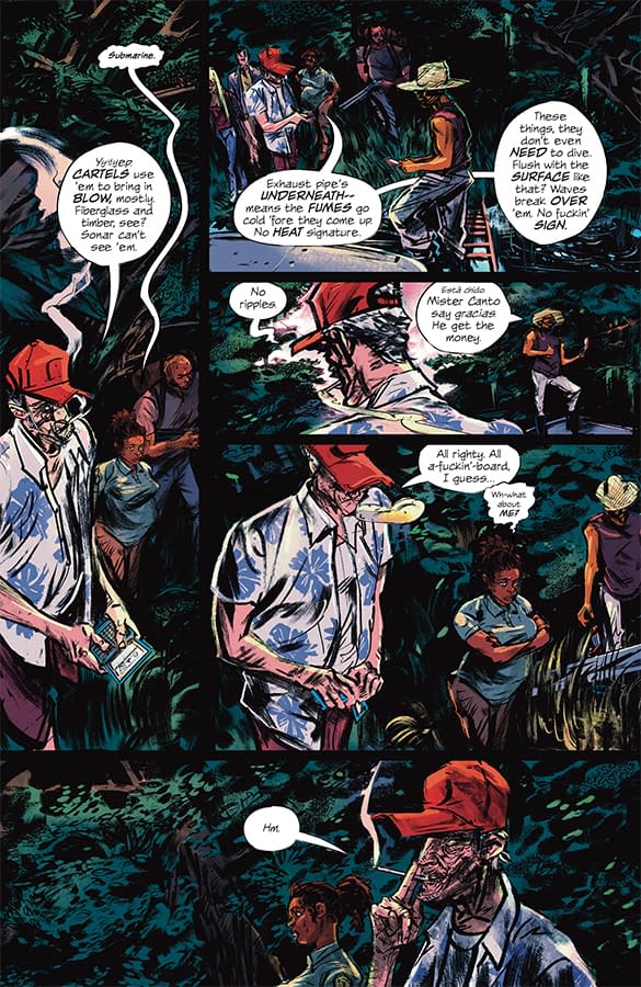 Interior preview page from The Voice Said Kill #3