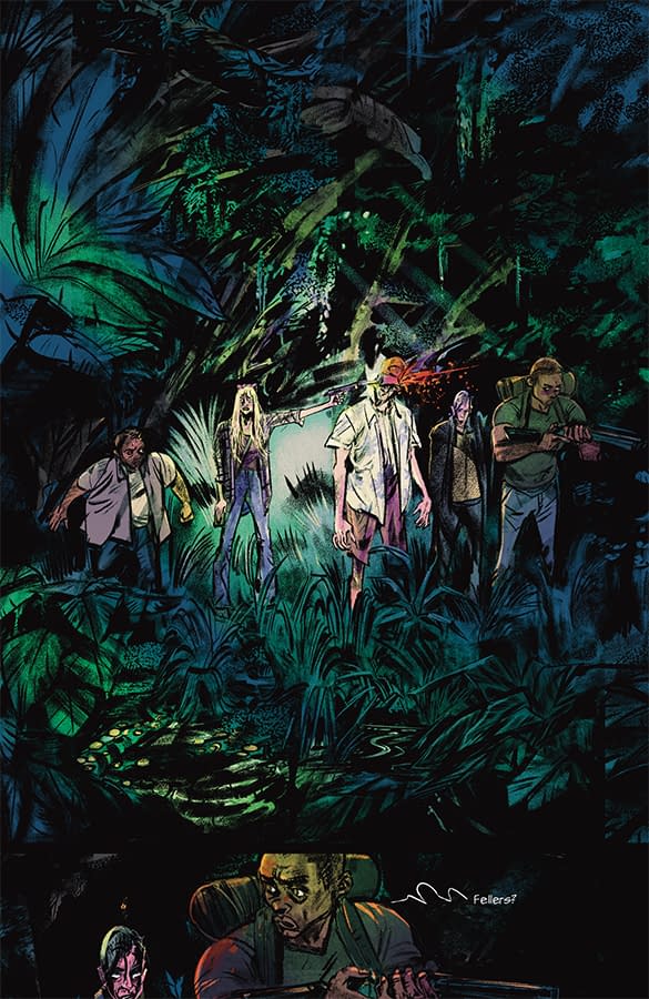 Interior preview page from The Voice Said Kill #3