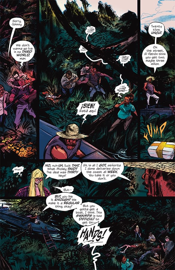 Interior preview page from The Voice Said Kill #3