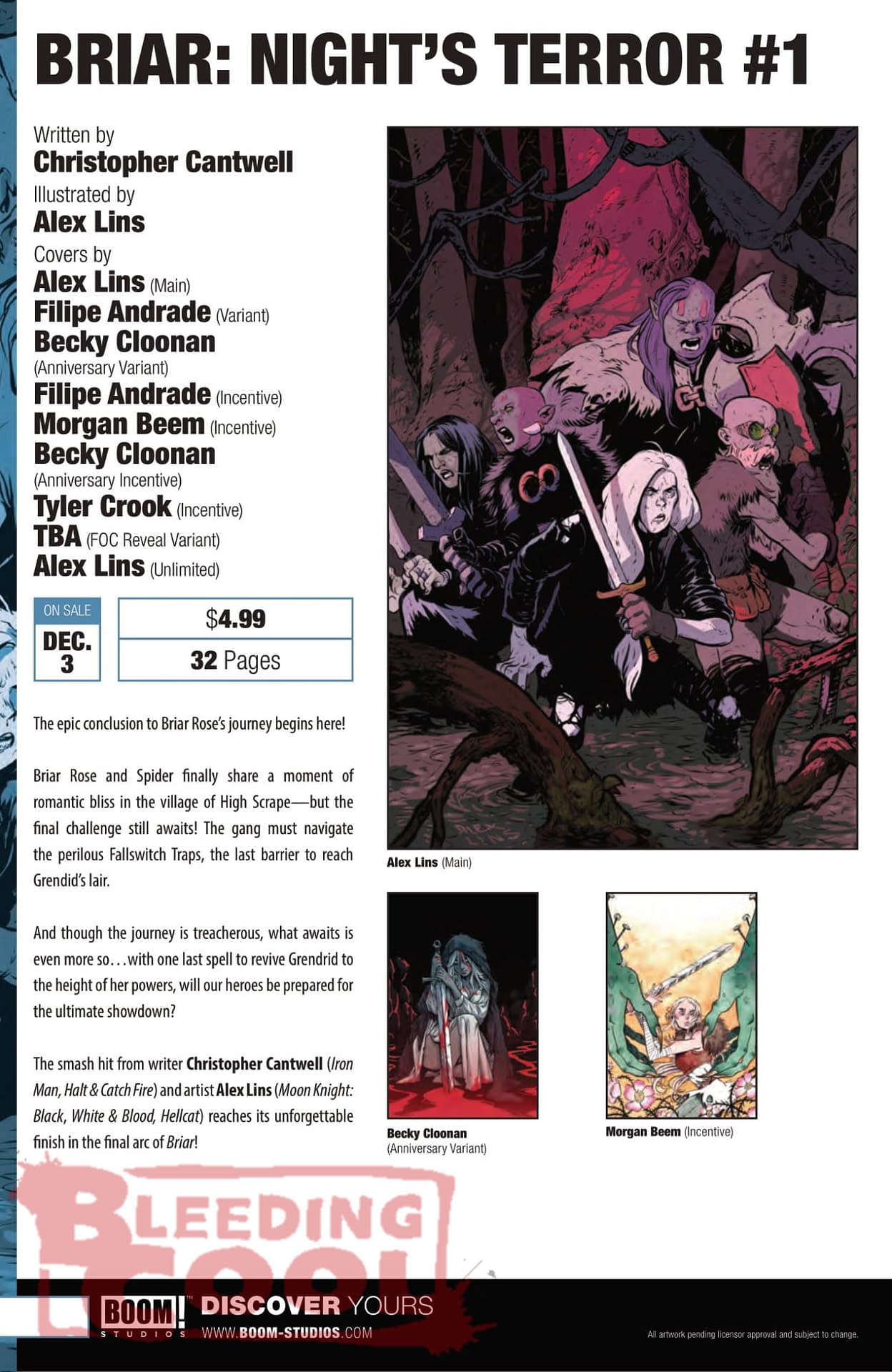 Boom Studios December 2025 Solicits