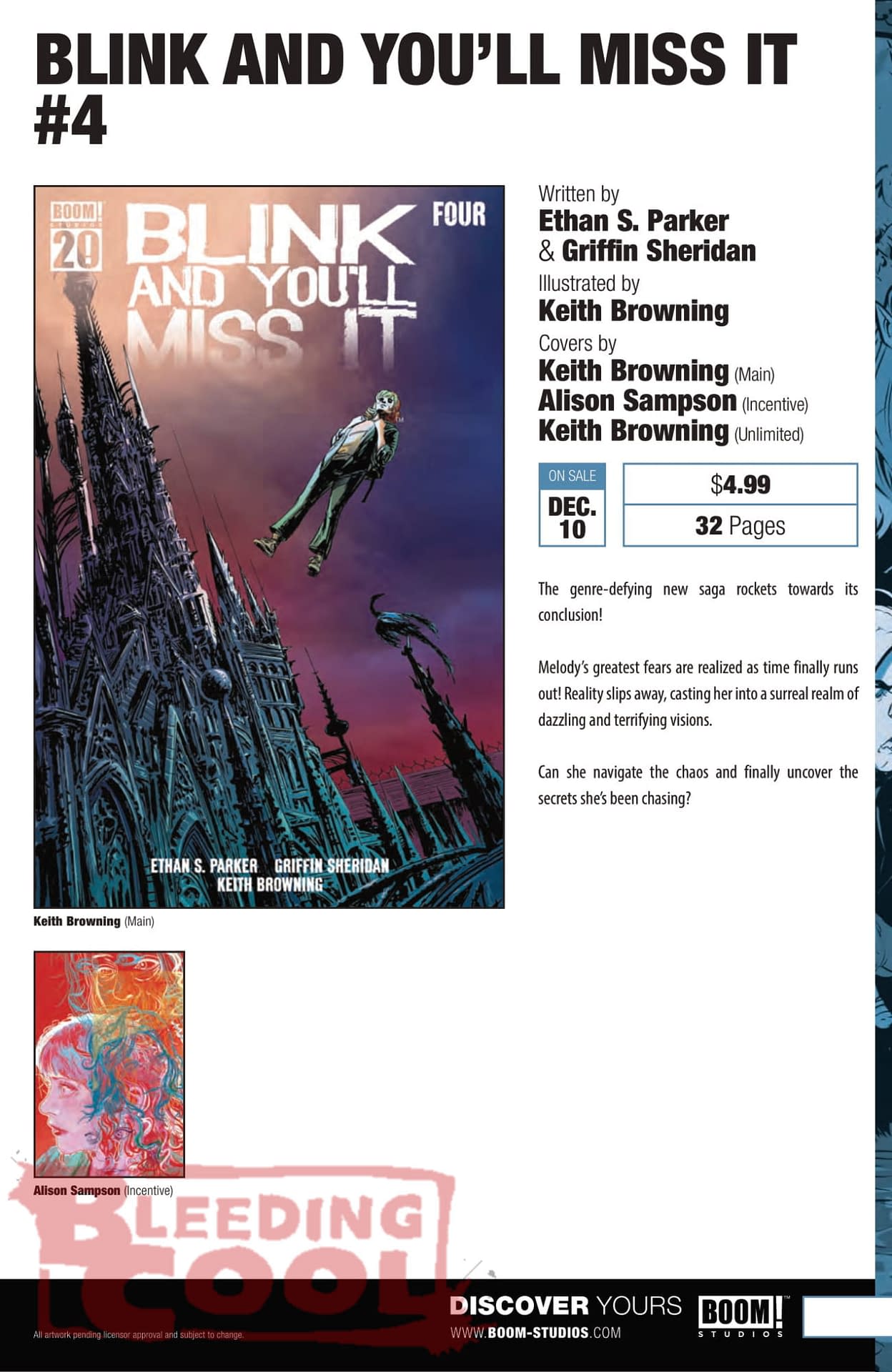Boom Studios December 2025 Solicits
