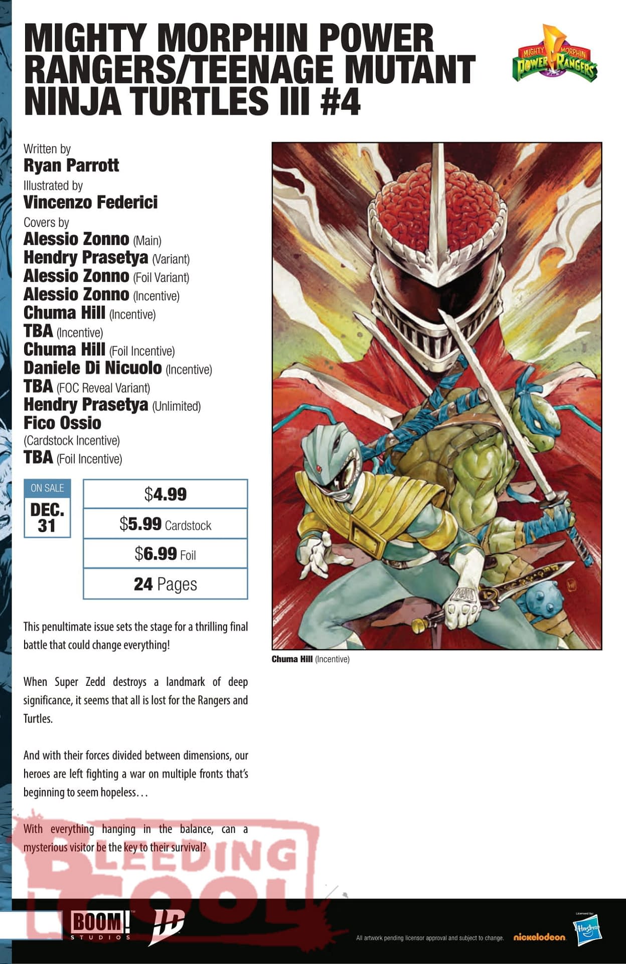 Boom Studios December 2025 Solicits