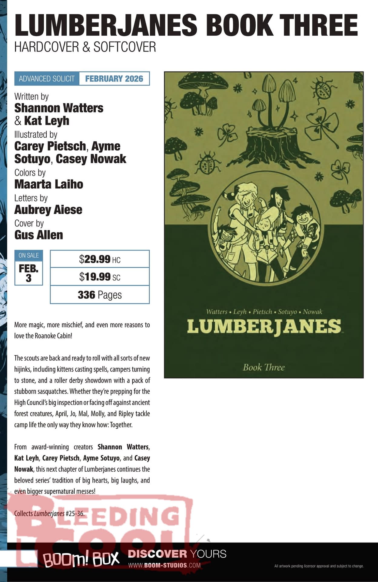 Boom Studios December 2025 Solicits