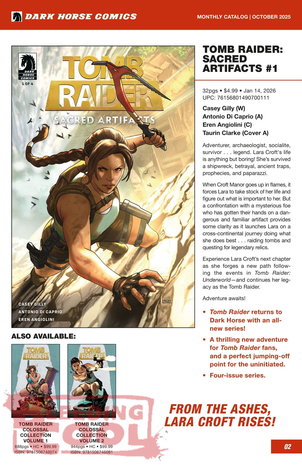 Dark Horse Comics December 2025 Solicits