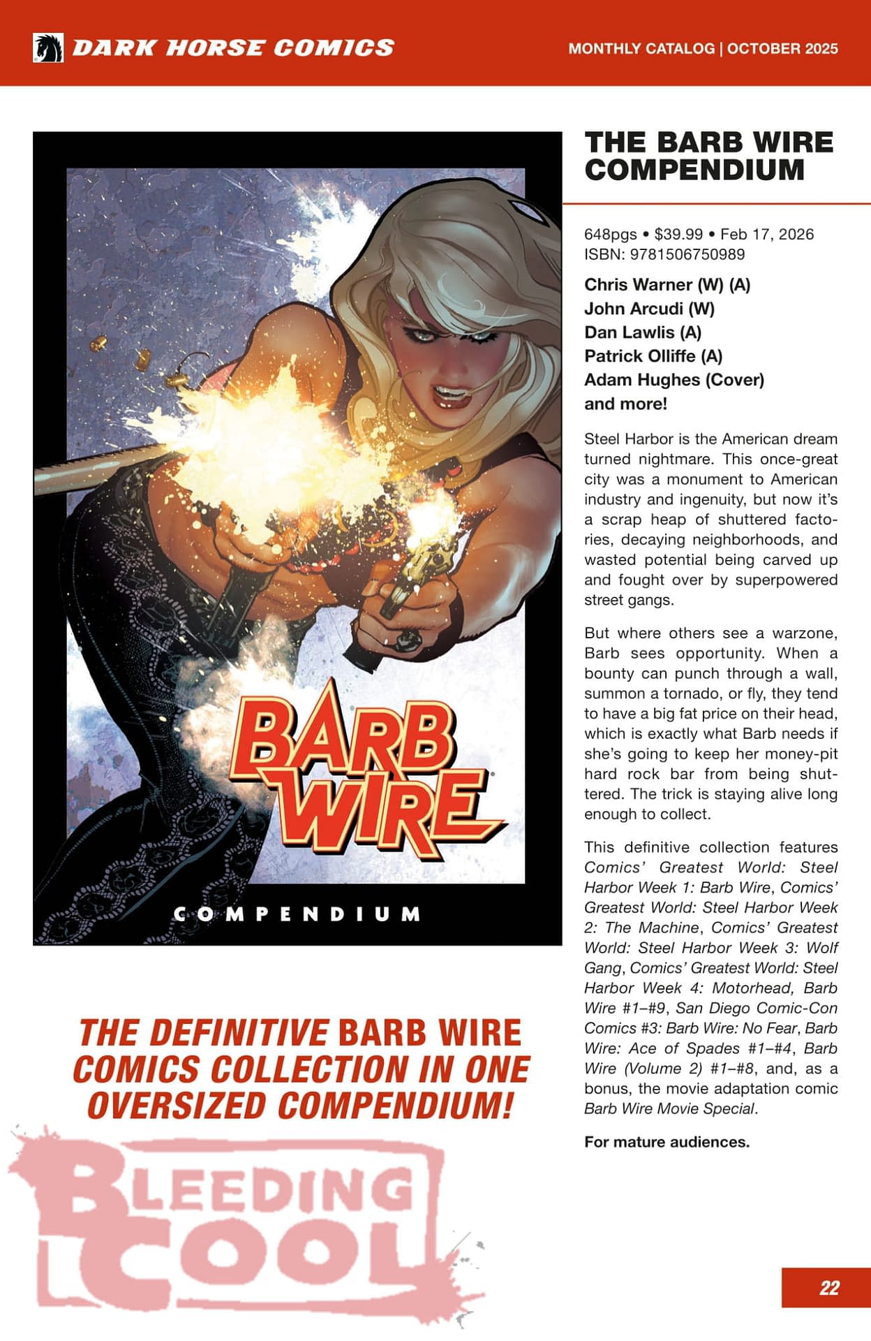 Dark Horse Comics December 2025 Solicits