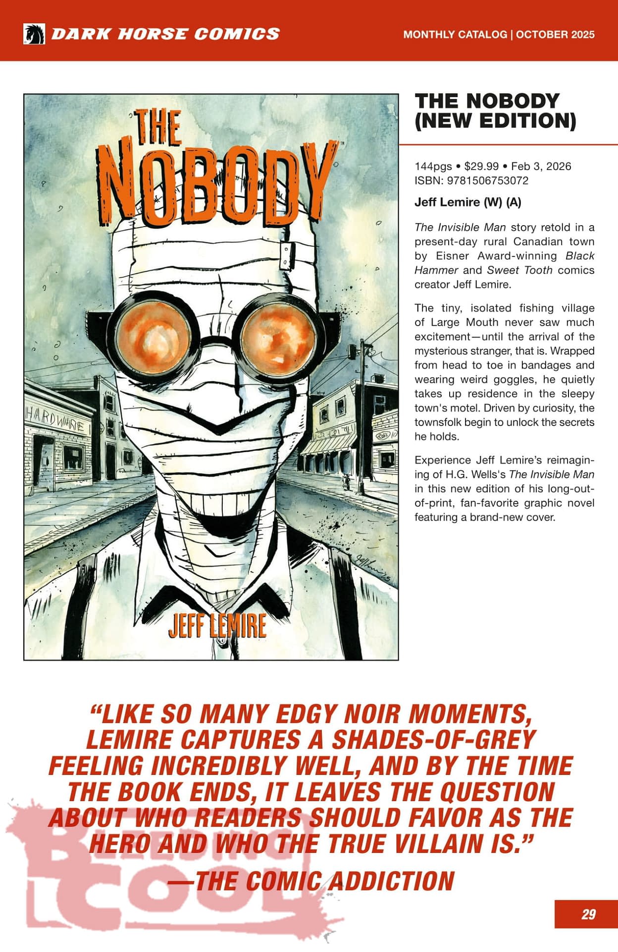 Dark Horse Comics December 2025 Solicits