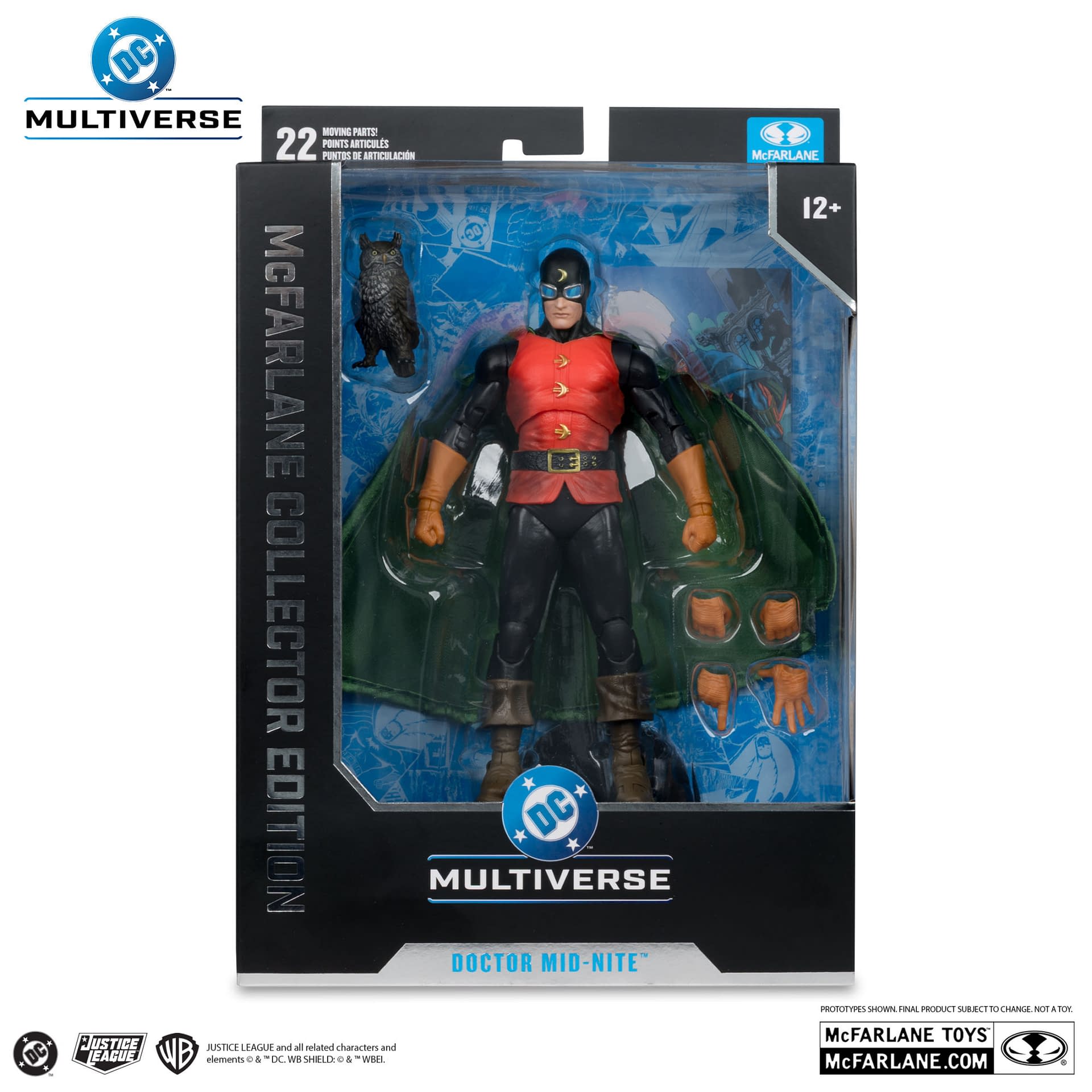 McFarlane Toys Reveals New DC Comics JSA Doctor Mid-Nite Figure