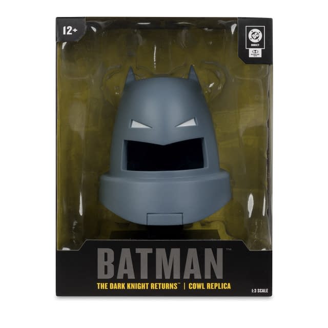 New The Dark Knight Returns 1/3 Replica Cowl Debuts from McFarlane
