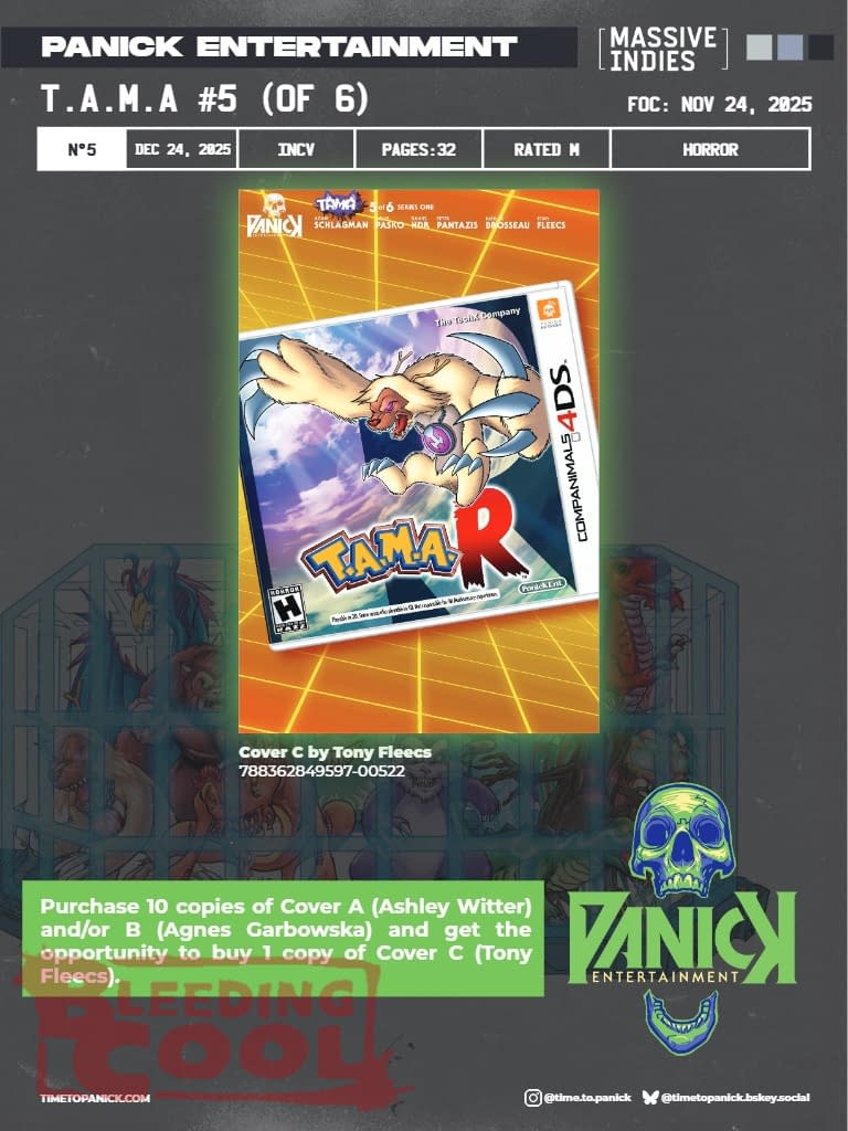 Panick Entertainment December 2025 Solicits