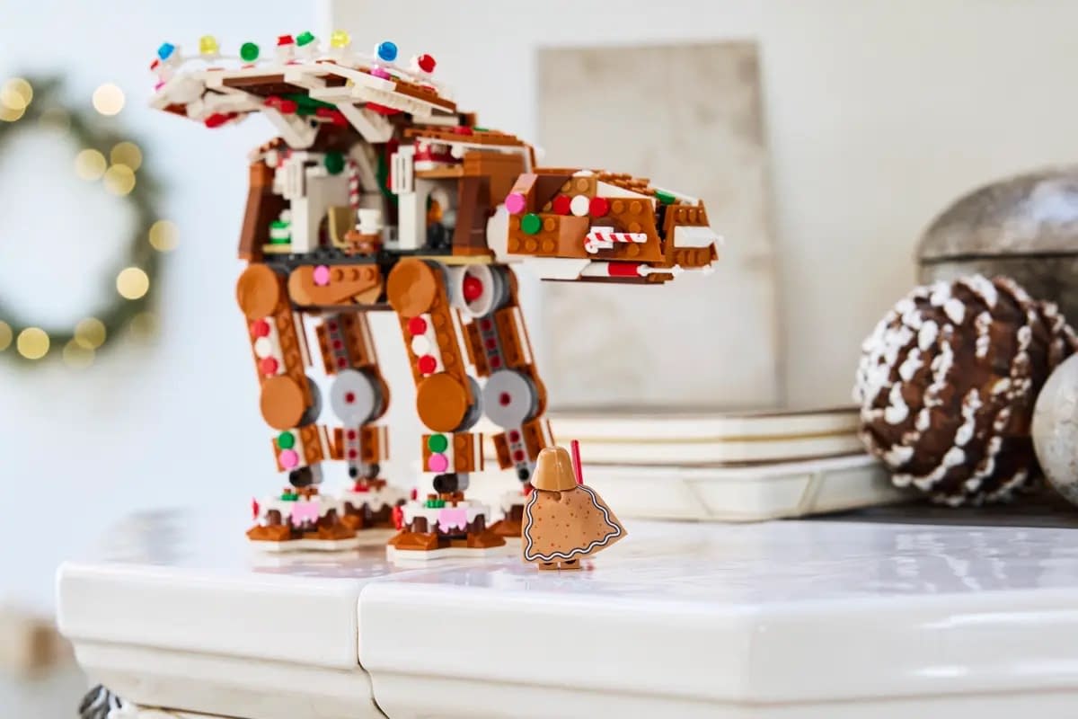 New Star Wars Gingerbread AT-AT Walker Coming Soon from LEGO 