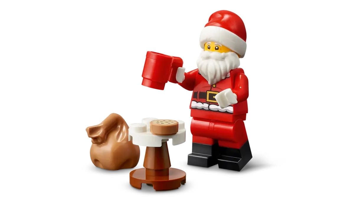 Milk and Cookies Await with LEGO's New Santa Gingerbread House