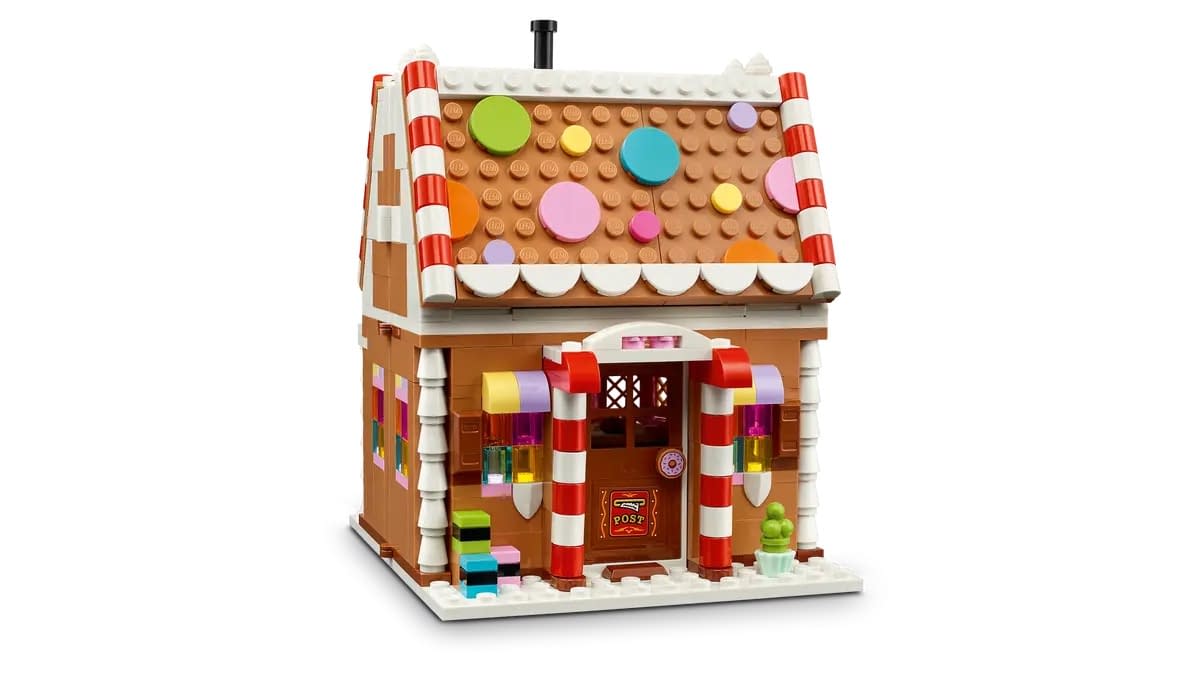 Milk and Cookies Await with LEGO's New Santa Gingerbread House