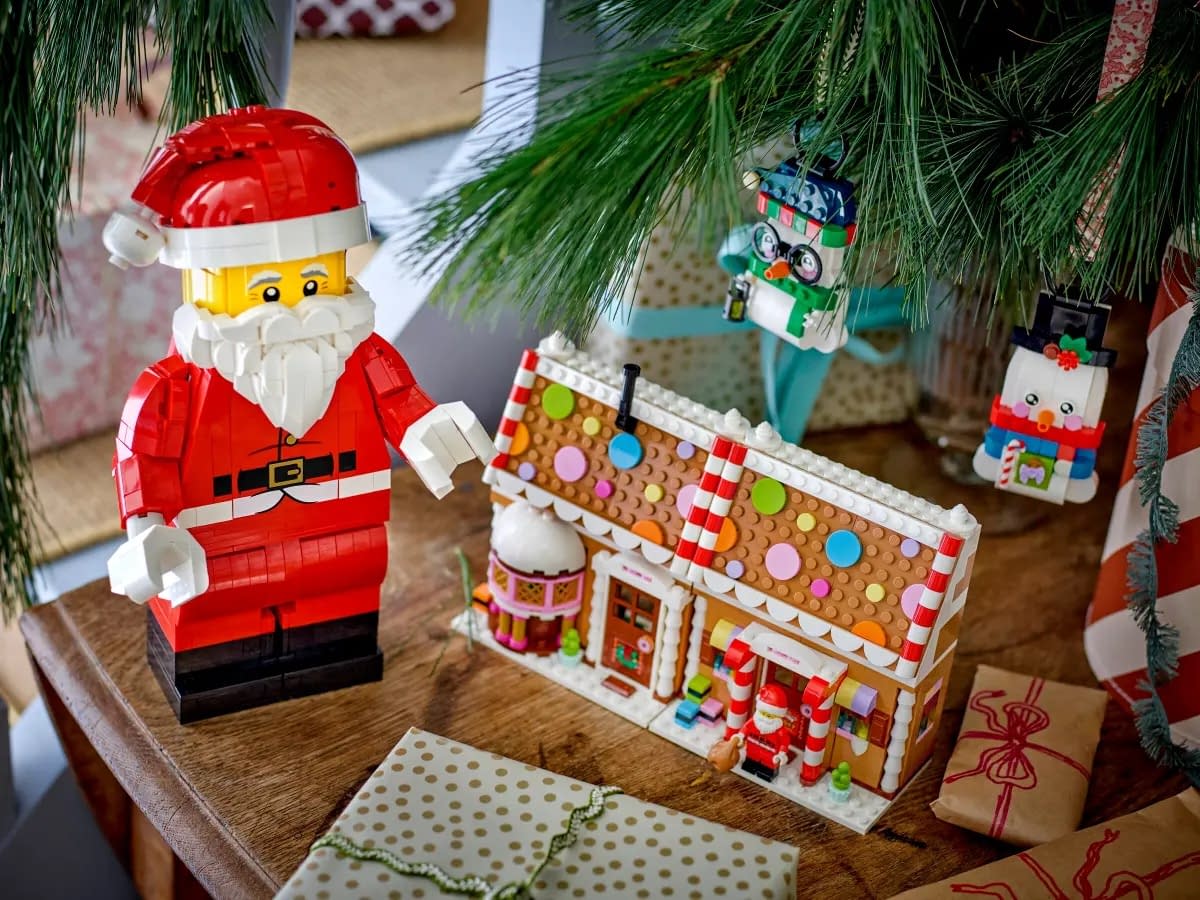 LEGO Gets Festive Early with New Up-Scaled Santa Minifigure Set