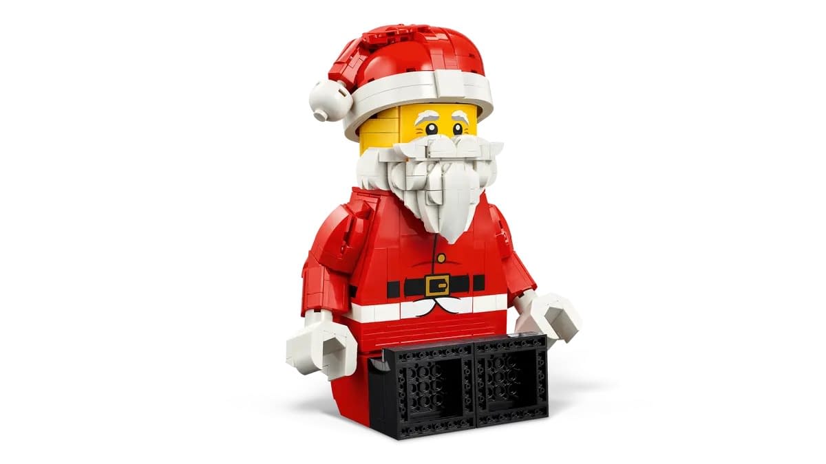 LEGO Gets Festive Early with New Up-Scaled Santa Minifigure Set
