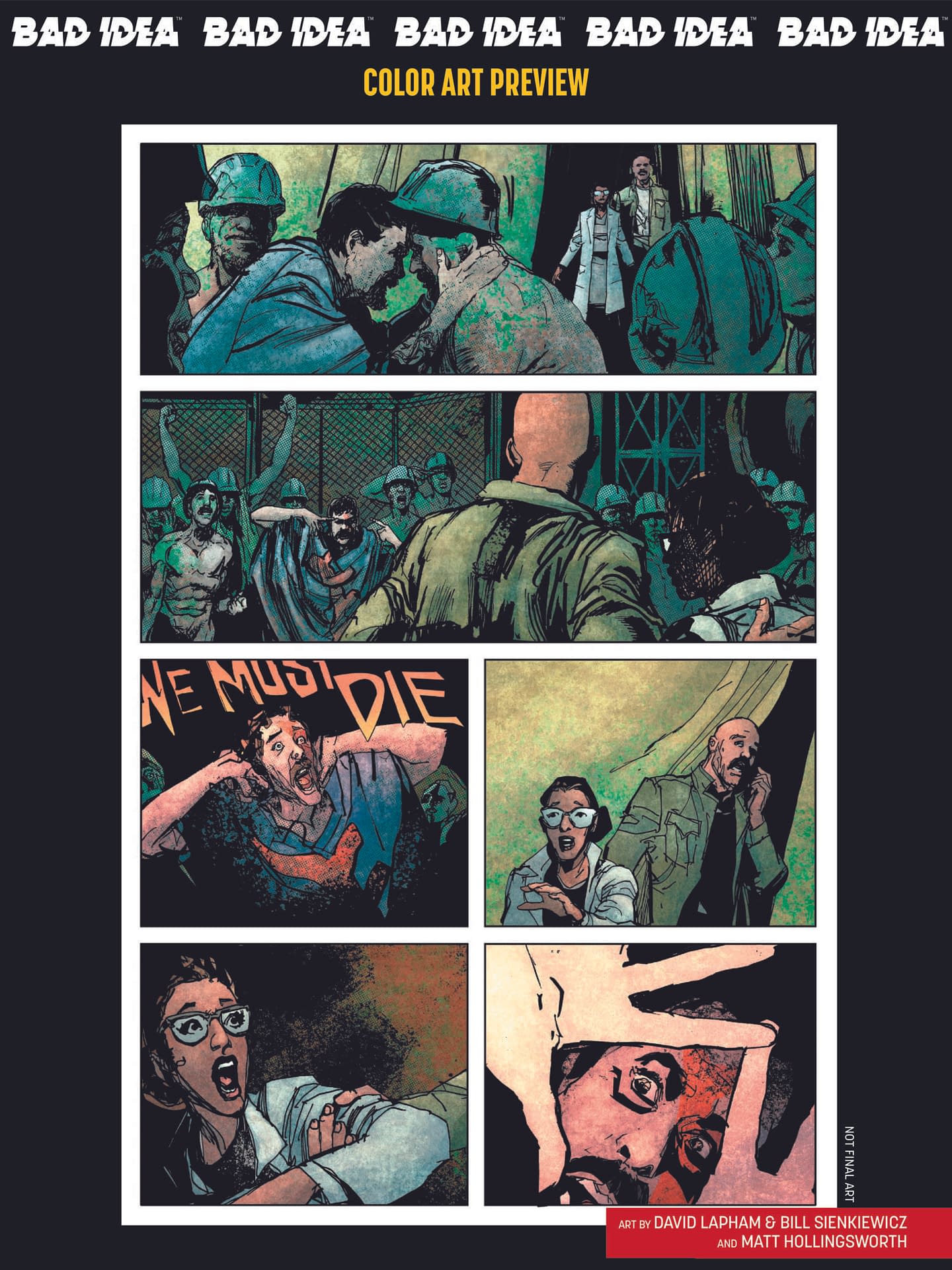 Bad Idea Comics December 2025 Solicits