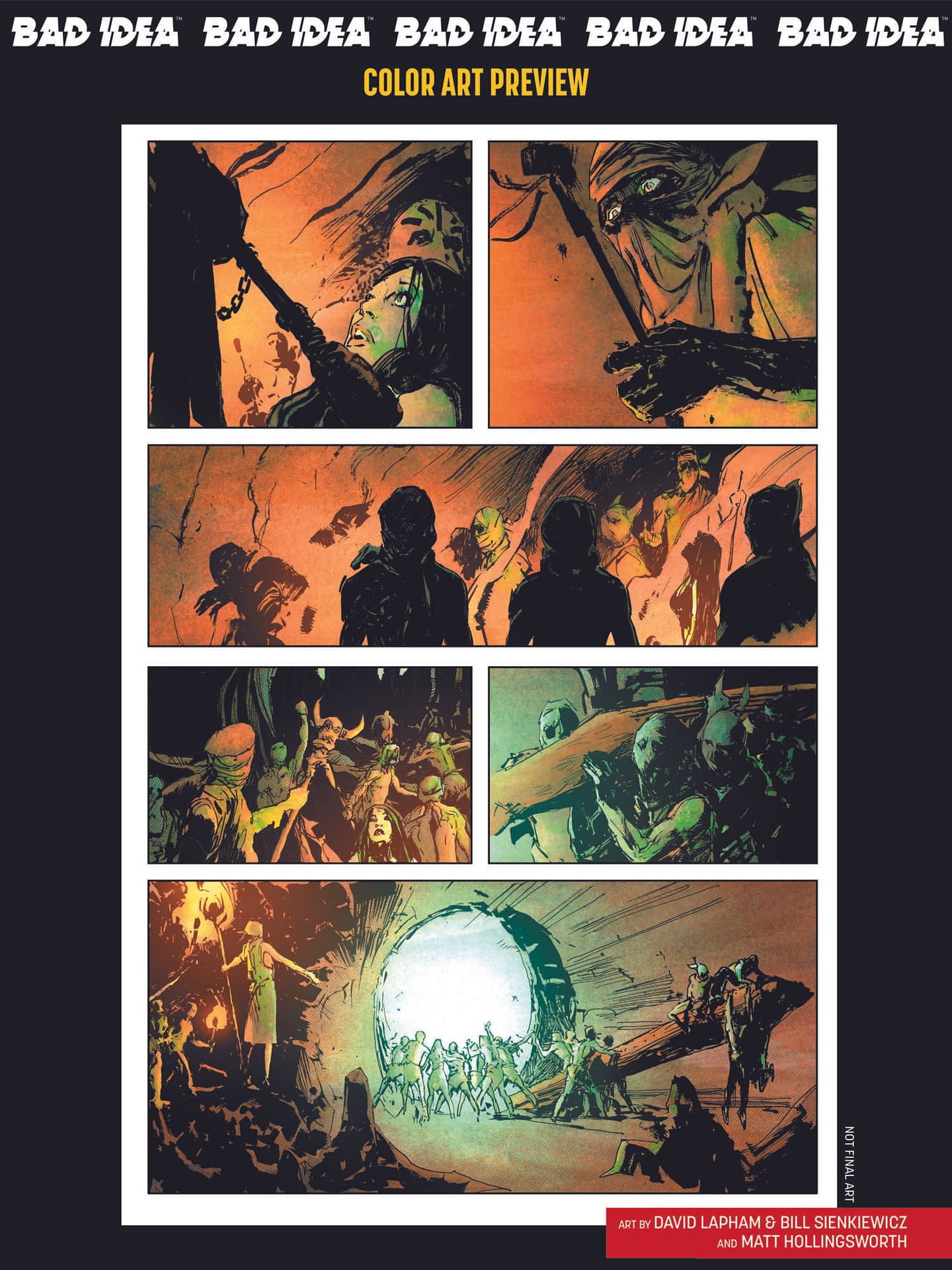 Bad Idea Comics December 2025 Solicits