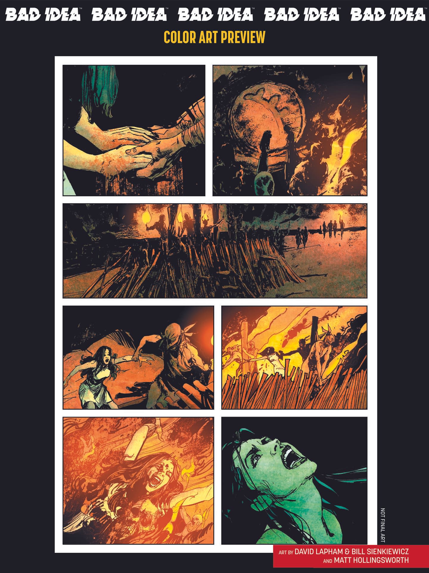 Bad Idea Comics December 2025 Solicits