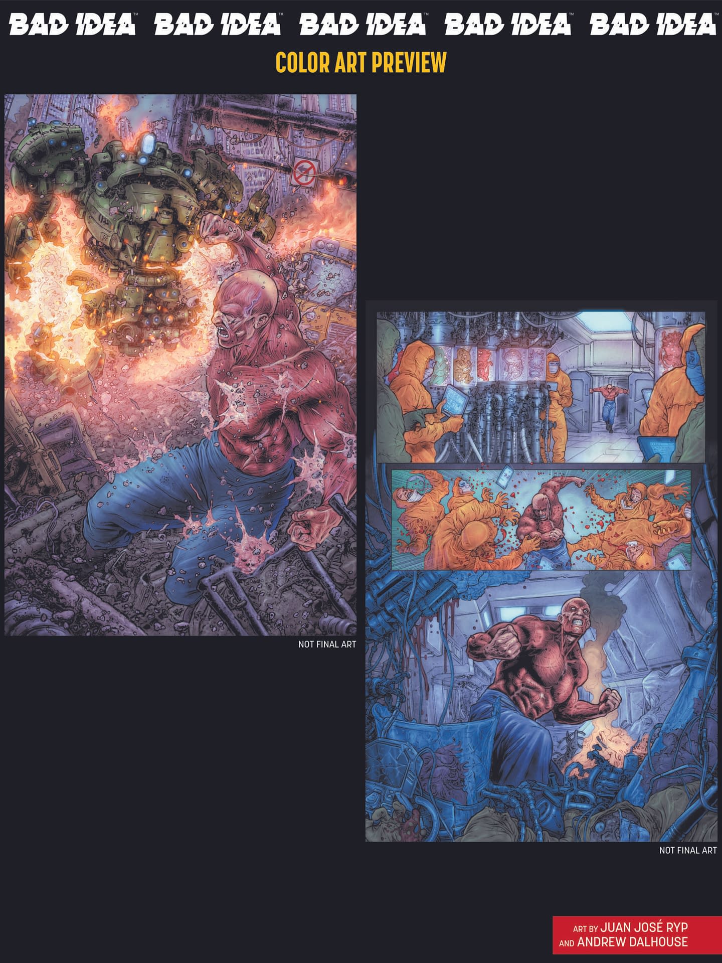 Bad Idea Comics December 2025 Solicits