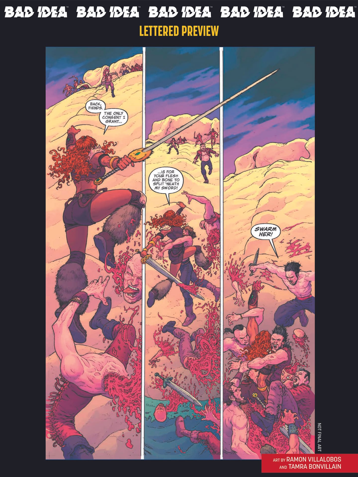 Bad Idea Comics December 2025 Solicits