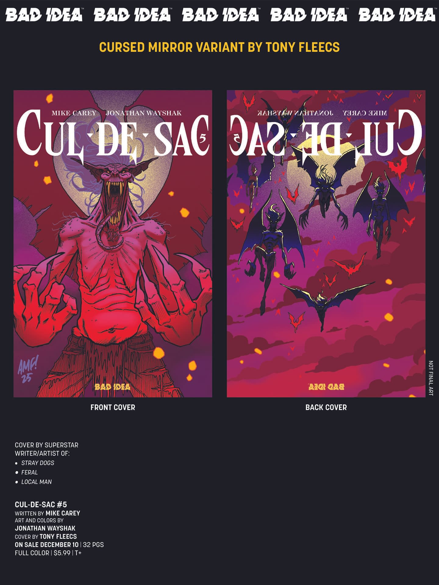 Bad Idea Comics December 2025 Solicits