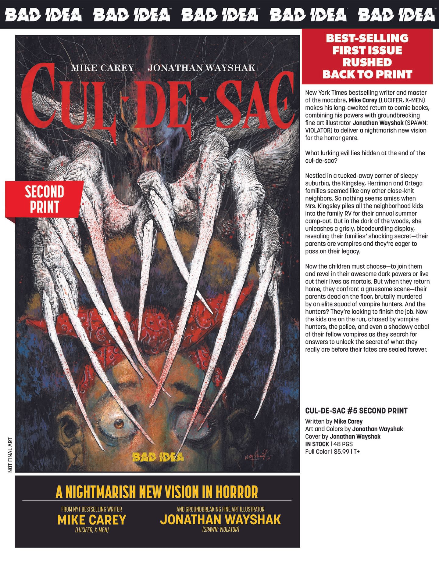 Bad Idea Comics December 2025 Solicits