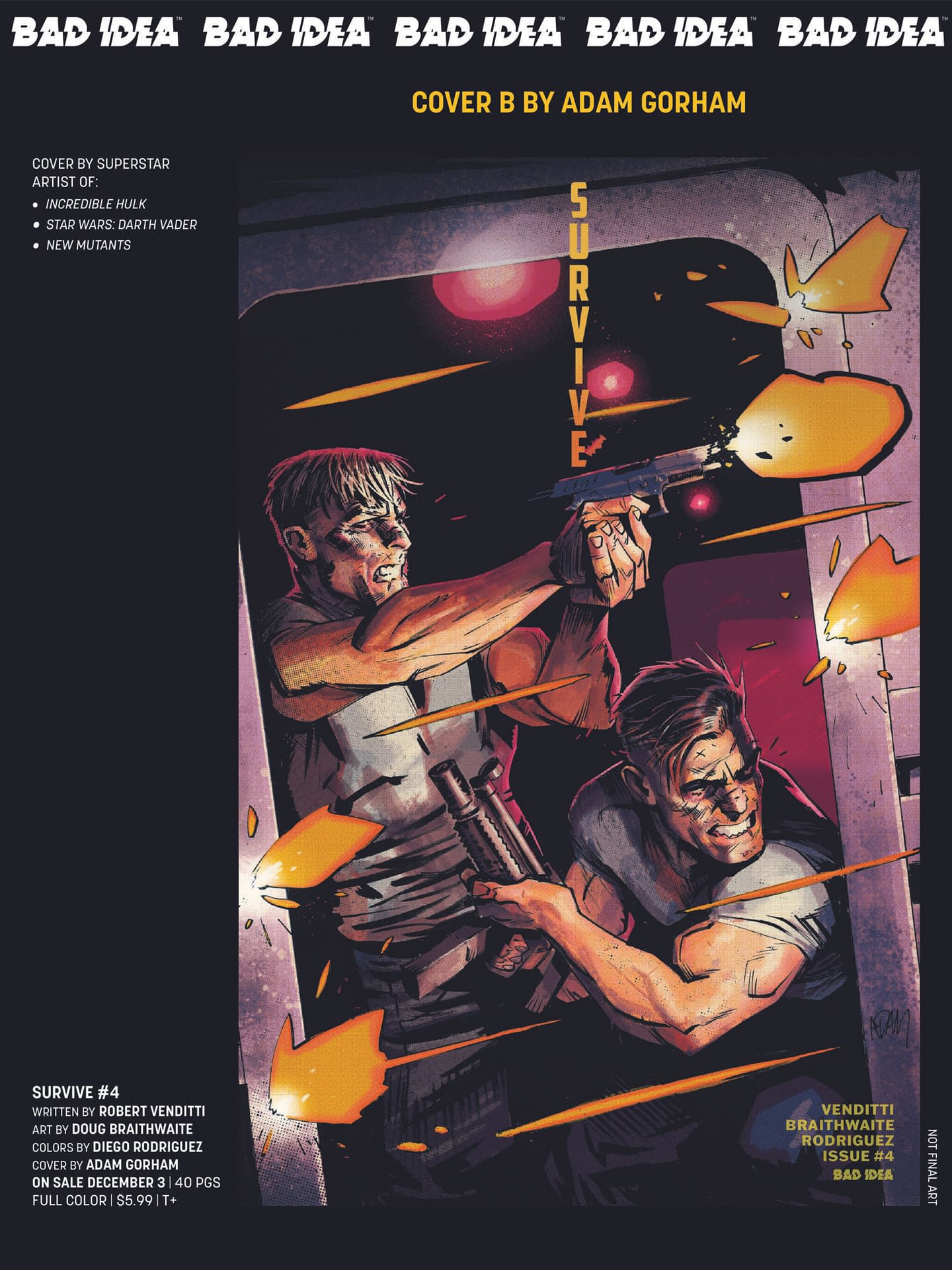 Bad Idea Comics December 2025 Solicits