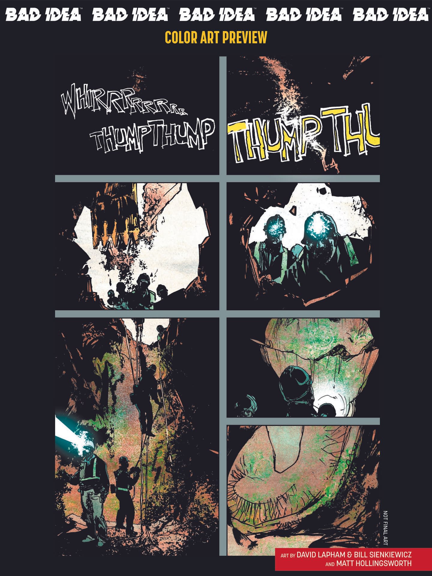 Bad Idea Comics December 2025 Solicits